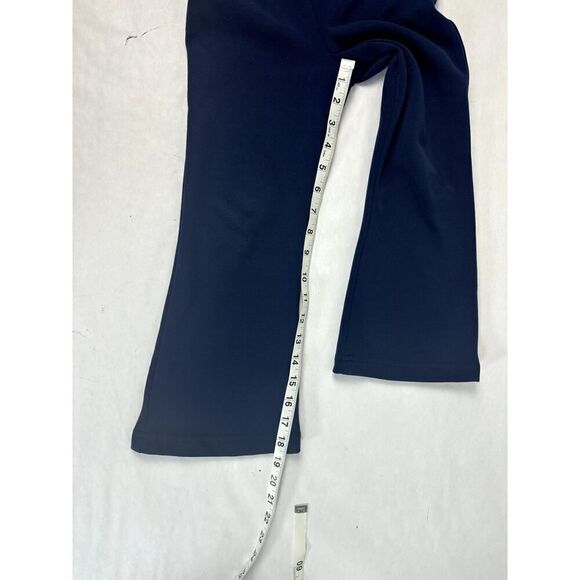 Vintage 1990s Flare Pants Navy Blue Byer California Made in USA - Girls Size 6 - Picture 8 of 9